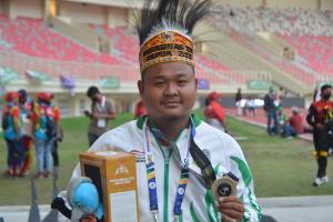 5 Emas Atletik Sumut, Reza Pecahkan Rekor