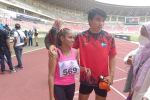 Papua & Jabar Bersaing Ketat di Cabor Atletik Peparnas