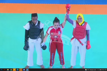 Emas Pertama Tarung Derajat Diamankan NTB