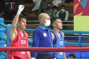 Petarung Muay Thai Lampung Lolos ke Babak Final PON Papua