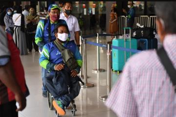 ROMBONGAN ATLET PEPARNAS 2021 TIBA DI PAPUA