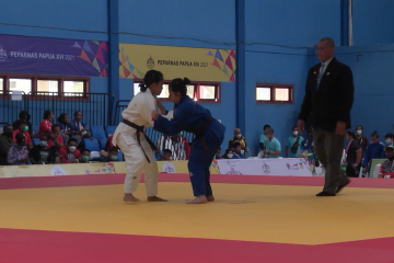 Tuan Rumah Kembali Tambah Medali Emas Cabor Judo Tuna Netra