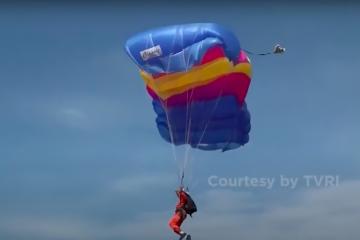 Tim Terjun Payung Lampung Optimis Raih Emas di PON Papua