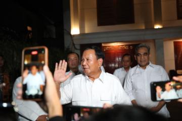 Prabowo Rayakan HUT ke-16 Gerindra Secara Sederhana di Kediamannya