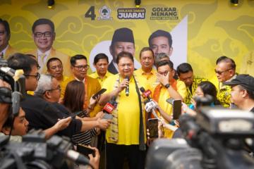 Airlangga Minta Kemenangan Golkar di Jabar Linier dengan Prabowo-Gibran