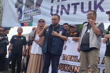 Mantan Kades Seluruh Indonesia Deklarasikan Dukung Pasangan AMIN