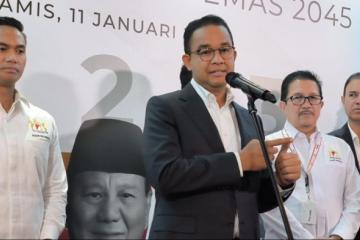 Anies Hadiri Dialog Capres Bersama Kadin dengan Tema ‘Menuju Indonesia Emas 2045’