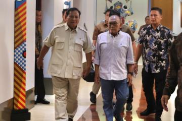 Momen Akrab Capres Prabowo Subianto Jumpai Aburizal Bakrie