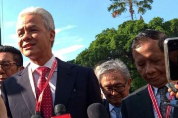Jelang Sidang Putusan Sengketa Pilpres 2024, Ganjar-Mahfud Tiba di MK