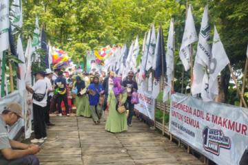 Hari Ini, Puluhan Ribu Masyarakat dari Berbagai Wilayah Jateng Hadiri Kampanye Akbar Anies-Muhaimin