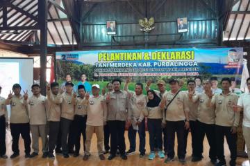 Ratusan Kelompok Tani di Purbalingga Deklarasi Dukung Prabowo-Gibran