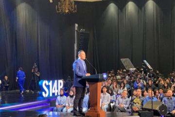 AHY Sampaikan Pidato Politik Tentang Komitmen Partai Demokrat Untuk Mensejahterakan Rakyat