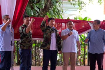 Perlinmas Kabupaten Sukabumi Deklarasi Dukungan Pasangan Prabowo-Gibran