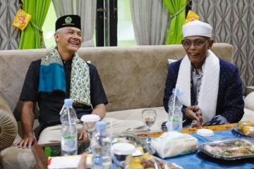 Kunjungi Ponpes di Lampung, Ganjar Didoakan Menang Pilpres 1 Putaran