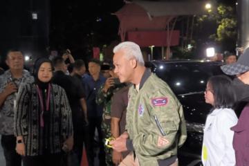 Ganjar-Mahfud Hadiri Acara "PAKU Integritas Capres dan Cawapres di KPK