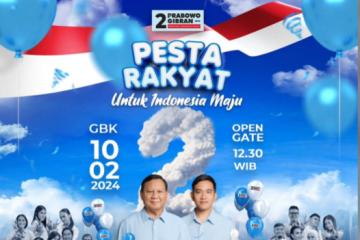 Sederet Artis Ternama Ikut Meriahkan Kampanye Akbar Prabowo-Gibran