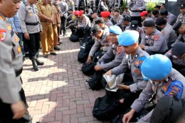 Kapolres Kabupaten Pasaman Siapkan Ratusan Personel untuk Pengamanan TPS Pemilu 2024