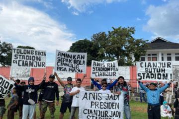 Bobotoh Minta Stadion Skala Internasional di Cianjur, Anies: Itu Memang Keinginan Saya