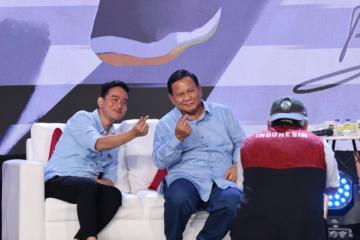 Prabowo Subianto Kampanye Hari Ke-12 di Sumatera Barat dan Gibran di Jakarta 