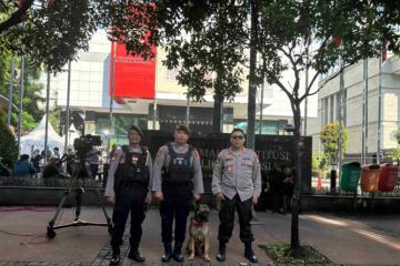 Polri Terjunkan 10 Anjing Pelacak Amankan Sidang Putusan Sengketa Pilpres 2024 di MK