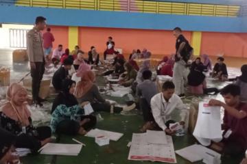 KPU Kuansing Temukan 447 Surat Suara Rusak