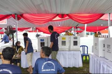 Ribuan Warga Binaan Coblos di Lapas Kelas 1 Cipinang