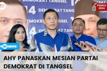 AHY Panaskan Mesian Partai Demokrat DI Tangsel