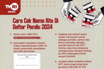 Halo people… gak kerasa nih sebentar lagi udah mau pencoblosan. Apakah nama kamu sudah tercatat sebagai pemilih pada Pemilu 2024 ini? 