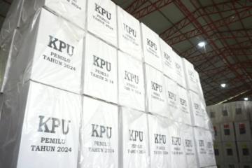 KPU Tanah Datar Mulai Distribusikan Logistik Pemilu, Disegel dan Siap Disimpan di Kantor Kecamatan