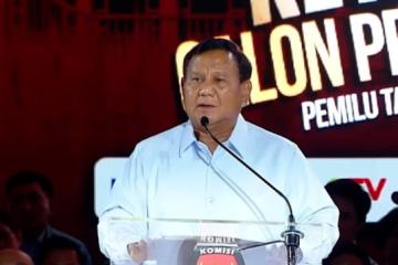 Disentil Anies Saat Debat, Prabowo: Tidak Objektif 
