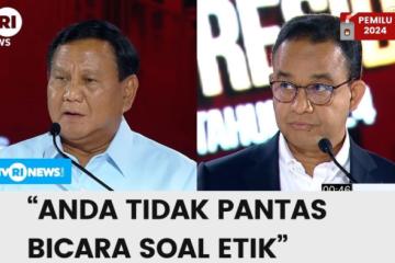 Prabowo ke Anies: Anda Tidak Pantas Bicara Soal Etik
