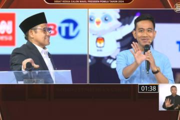 Momen Mic Cak Imin Jatuh: Gibran Terdiam, Penonton Lepas Tawa