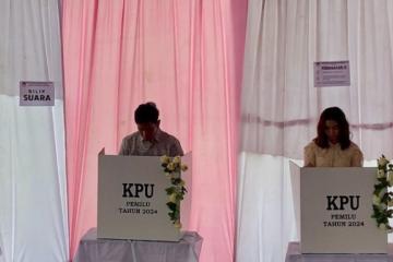 Usai Nyoblos Gibran Pulang ke Rumah Untuk Pantau Quick Count