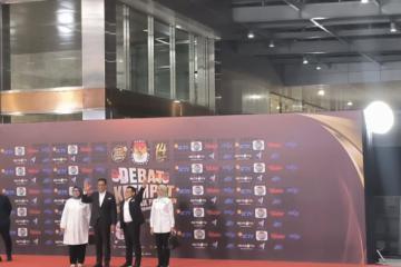 Hadiri Debat ke-4, Pasangan AMIN Tiba di JCC 