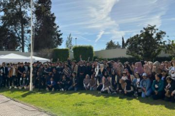 Hindari Golput, Pelajar dan WNI Indonesia di Maroko Kompak Sewa Bus untuk Datangi TPS Langsung