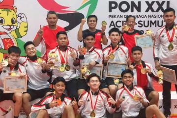 Tundukkan Jakarta, Jateng Kawinkan Medali Emas Nomor Beregu Bulutangkis PON XXI