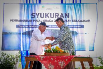 Perlindungan Satwa di Kawasan IKN: Suaka Orangutan Resmi Dibangun di Pulau Kelawasan