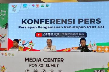 Ratusan Personel Berjaga untuk Pengamanan Penutupan PON 2024