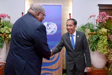 Presiden RI Tekankan 3 Hal pada Pertemuan Bilateral dengan Presiden Fiji