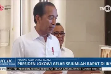 Presdien Jokowi Gelar Sejumlah Rapat Di IKN