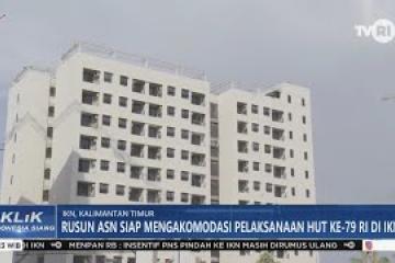 Rusun ASN Siap Mengakomodasi Pelaksanaan HUT Ke 79 RI di IKN