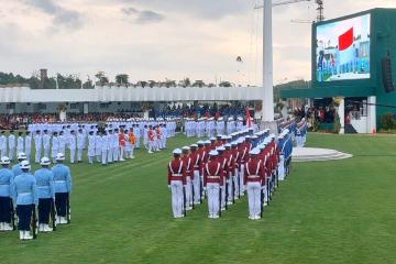 HUT ke-79 RI: Bendera Merah Putih Telah Berkibar di Ibu Kota Nusantara