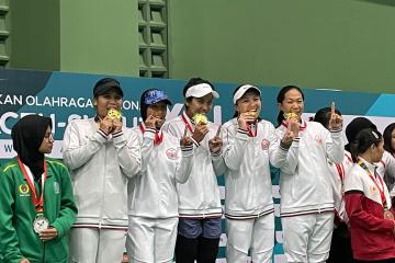 Jakarta Raih Emas di Final Soft Tennis Beregu Putri PON XXI 2024
