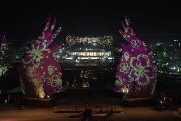 Menteri PUPR Pastikan Kesiapan Taman Kusuma Bangsa Jelang Peringatan HUT Ke-79 RI di IKN 