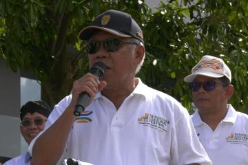 Basuki Hadimuljono Apresiasi Festival Budaya Nusantara di IKN