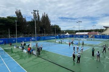 Cuaca Buruk di Banda Aceh: Lokasi Tenis PON XXI Terpaksa Dipindahkan
