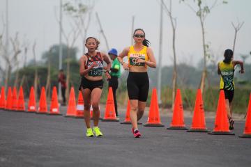 Halida Ulfa Raih Emas 20 km Jalan Cepat Putri