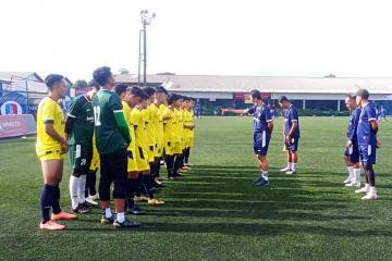 Pemusatan Tim Sepak Bola Jabar di Indramayu