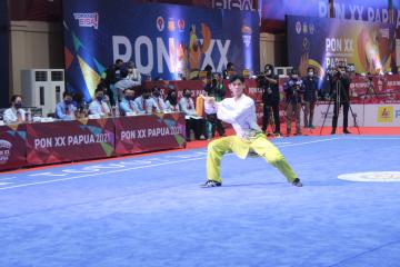 Kurang Maksimal, Tim Wushu Papua Tetap Optimis