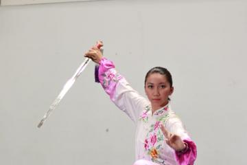 Zefanya Raih Perak bagi Kontingen Wushu DIY